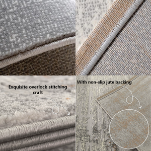 Tappeti Moderni di Lusso Astratti Personalizzati in PP Wilton Resistenti alle Macchie OEM/ODM Antiscivolo per Soggiorno - Product Image 2