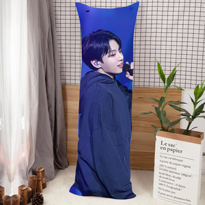 Venta al por mayor KPOP Idol Group Bangtan Boys <span class=keywords><strong>JUNGKOOK</strong></span> I AM STILL JK Body funda de cojín funda de almohada larga - Product Image 4