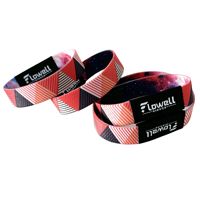 Bracelet multifonctionnel extensible élastique personnalisé pour l'entrée dans un festival de musique électrique