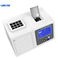 Analyseur COD rapide de base QCOD-3F pour la surveillance des eaux usées de petites communes et des eaux usées d'élevage – Testeur COD avec digesteur 12 trous