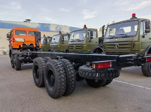รถบรรทุกเบนซินรุ่นใหม่ปี 2026 BEIBEN 8x8 420 แรงม้า ยูโร 3 ดีเซล แชสซีรถบรรทุกขนาดเล็กสำหรับงานออฟโรด รถบรรทุกขนส่งสินค้า เกียร์ FAST  บรรทุกได้ 31-40 ตัน - Product Image 4