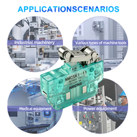 Micro-interrupteur momentané à roue unique en plastique NMCSK Type DC220V 3A, interrupteurs auxiliaires à soufflage magnétique, 500 000 cycles mécaniques
