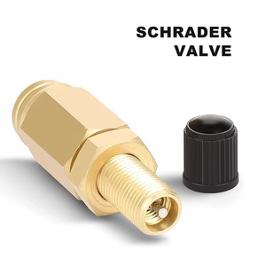 1/4 NPY PTC Hromee Lackiertes Messing-Schraderventil für Anhänger-Luftleitungen - Product Image 4