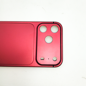 Cadre de téléphone DIY rouge de haute qualité, élégant et raffiné, compatible avec le boîtier rouge de l'iPhone 17 Pro Max - Product Image 2