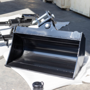 Livraison Gratuite – Godets d'Excavatrice Étroits 200-300mm pour <span class=keywords><strong>Mini</strong></span>-Chargeuses Compactes, Godets Trapézoïdaux Inclinables pour Nivellement et Tamisage – En Stock - Product Image 4