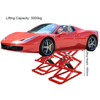 Mécanisme de levage de ciseaux hydrauliques extensibles, cric Portable, Double hauteur, pour voiture