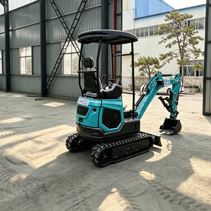 Mini Excavadora Hidráulica de 1.7 Toneladas, Excavadora Compacta de Orugas para Trabajos Agrícolas - Product Image 3