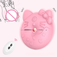 Bestseller Damen-Brustmassagegerät Katzen-Nippelklemme Vibrator Nippelklammern Erotik-Spielzeug Nippel-Vibrator für Frauen
