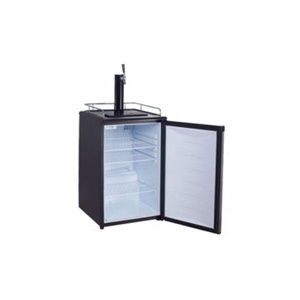 Réfrigérateur à bière portatif, machine 172L, noir/SS, yeux, refroidisseur de bière - Product Image 2