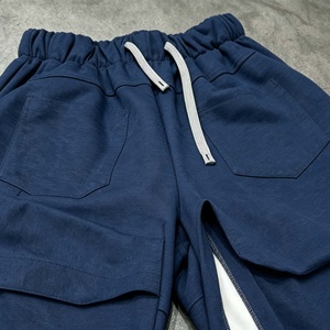 Oem Streetwear Custom 100% Cotton Baggy <b>Shorts</b> Custom Drawstring Waist And Pockets Casual Style <b>Shorts</b> for <b>Men</b> - Product Image 5