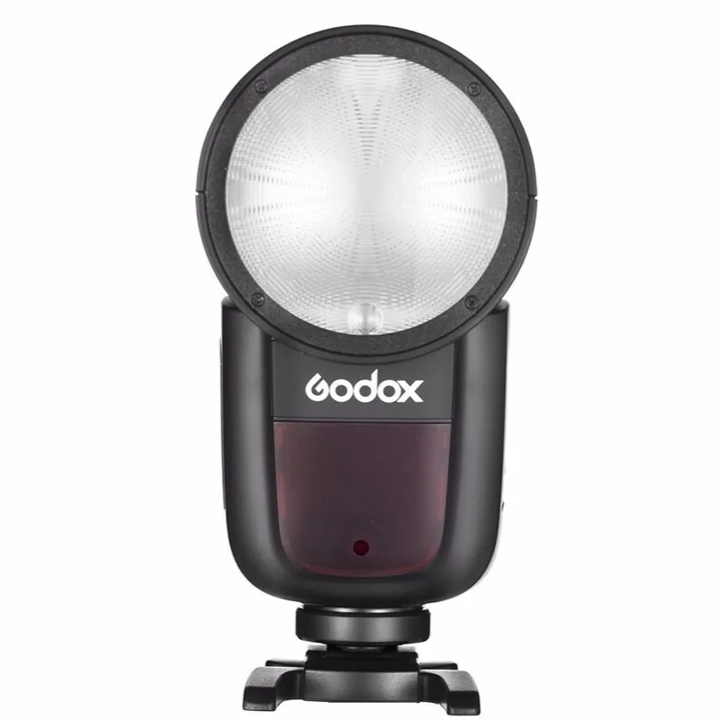 Go-dox V1 Flash Set kamera eksternal, lampu kilat kecepatan tinggi fotografi portabel, lampu kamera eksternal atas kompatibel dengan banyak kamera