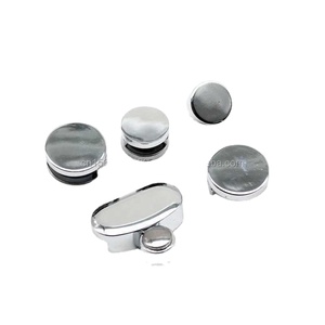 Support de <span class=keywords><strong>pince</strong></span> de miroir en verre <span class=keywords><strong>pince</strong></span> fixe <span class=keywords><strong>pince</strong></span> de miroir en alliage de <span class=keywords><strong>zinc</strong></span> accessoires de quincaillerie de meubles ronds - Product Image 5