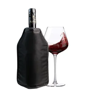 Gel néoprène isolé bouteille de vin froid congélateur manchon refroidisseur portable longues heures