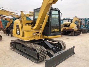 Los modelos clásicos son fáciles de operar Excavadoras usadas Komatsu Pc60 de alta calidad para plantas industriales - Product Image 2