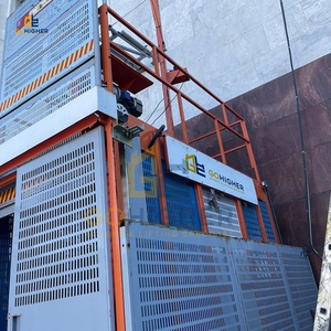 Elevador de Construcción de Nuevo Diseño, Elevador de Piñón y Cremallera, Elevador Vertical de Materiales SC100 SC200, Equipo de Elevación de Pasajeros - Product Image 4