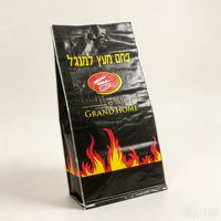 Bolsa Tejida para Envasado de Carbón para Barbacoa, Venta al Por Mayor de Fábrica, Saco de Carbón Laminado de PP para Distribuidores de Carbón