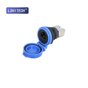 Lshitech M22 CAT5E Ethernet <span class=keywords><strong>RJ45</strong></span> chuyển đổi không thấm nước ổ cắm Adapter kết nối với không thấm nước bụi Bì<span class=keywords><strong>a</strong></span> - Product Image 3