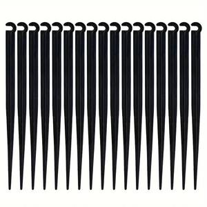 Support de tube capillaire 47 mm en plastique noir, support de jardinage, support de sol, porte-outils, accessoires - Product Image 1