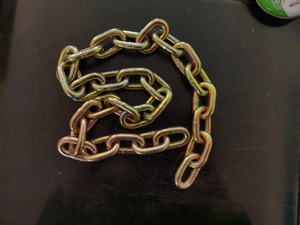 Nhà Máy Giá G70 3/8 20ft Chúng Tôi Mạ Kẽm Chuỗi Hàn Nặng Kéo Mạ Màu Kẽm An Toàn Chuỗi - Product Image 4