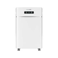 Déshumidificateur Diooist 20L/jour à compresseur, intelligent, Wi-Fi, à économie d'énergie, avec UV-C en option, pour la maison, l'hôpital et la cuisine, avec application de purification