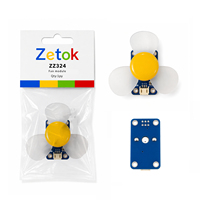 Module de commande de ventilateur rotatif à 360° Zetok FM02 compatible avec les blocs de construction électroniques DIY