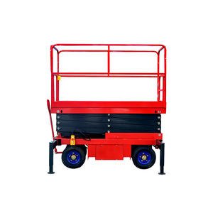 Gunting seluler otomatis sepenuhnya khusus mengangkat <span class=keywords><strong>Platform</strong></span> kerja udara hidrolik elektrik untuk perdagangan luar negeri - Product Image 3