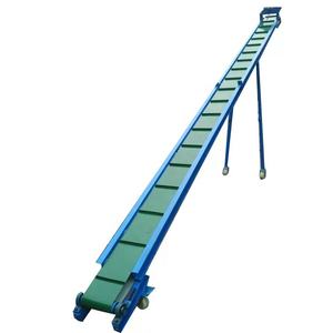 حزام ناقل مائل من البي في سي غير قابل للانزلاق وآمن للطعام مع قادوس يستخدم للبيض والبطاطس والحبوب واللحوم والخضروات المخبوزة - Product Image 2