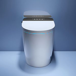 Modern Auto Sensor Flush Intelligent Bidet Wc Heating Toilet Bowl Automatic Operation Smart <b>Bathroom</b> Toilet With Remote Control - Product Image 3