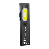 Lampe de travail d'urgence portable ultra-mince COB magnétique transfrontalière avec clip stylo, mini LED EDC extérieure IP20 avec protection contre les surcharges