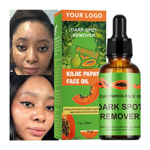 Fiore segreto Papaya acido Kojic siero schiarente Anti lentiggini siero siero macchie scure sbiancamento siero per la cura della pelle del viso - Product Image 5