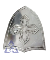 Escudo Decorativo de Guerrero Vikingo Medieval, Escudo Redondo de Caballero para Batalla, Escudo de Madera Pintado para Cosplay