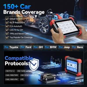 Máquina de reparación de automóviles XTool D7, Kit de diagnóstico de <span class=keywords><strong>coche</strong></span> 36 +, herramienta de diagnóstico de reinicio de <span class=keywords><strong>coche</strong></span> y codificación de llaves para todas las marcas de vehículos - Product Image 6