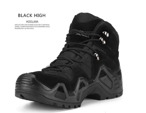 HAN WILD <span class=keywords><strong>Scarponi</strong></span> da Trekking Unisex in Gomma Impermeabile <span class=keywords><strong>Invernali</strong></span> Traspiranti in Poliestere - Product Image 1