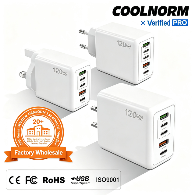 New PD45W Mobile Phone Charger 5V2.4A European American Regulations 3-USB Multi-Port Adapter Charging 0.5A Short Circuit EU