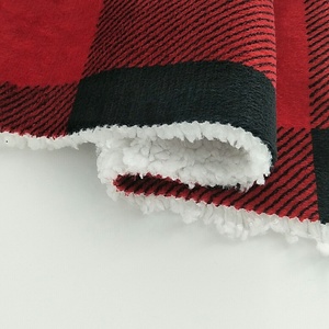 Tela de Franela y Felpa, Tejido Grueso de Sherpa <span class=keywords><strong>2026</strong></span>, Proveedor de Shaoxing, Tejido de Punto Estampado, Liso, 100% Poliéster, Tela Unida - Product Image 6