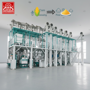 Machine à moudre le maïs, production de <span class=keywords><strong>farine</strong></span> et emballage, prix 50TPD - Product Image 4