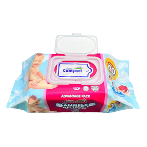 Lingettes <span class=keywords><strong>pour</strong></span> bébé en tissu non tissé doux <span class=keywords><strong>pour</strong></span> la peau, avec couvercle en ruban adhésif, <span class=keywords><strong>pour</strong></span> les mains et la bouche, vente en gros, personnalisation - Product Image 1