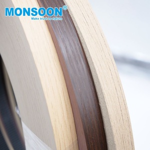 Banda de Borde de PVC Impermeable y Antiarañazos para Muebles, Decorativa con Grano de Madera, de 0.8mm-1.5mm - Product Image 4