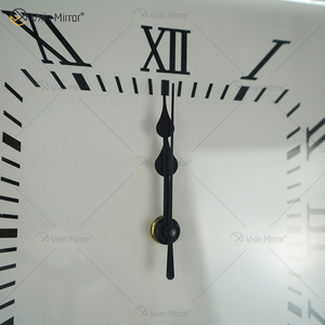 <span class=keywords><strong>Horloge</strong></span> à pendule élégante en argent avec diamants écrasés, style européen, <span class=keywords><strong>horloge</strong></span> à miroir, <span class=keywords><strong>horloge</strong></span> à pendule élégante en argent pour salon - Product Image 4