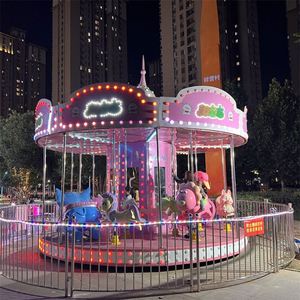 Fabricant direct chinois de carrousel en bois pour enfants, centre commercial, parc d'attractions, carrousel à 24 places - Product Image 6