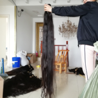 Top grade vente chaude en Russie vierge humaine meilleure qualité unique donneur brut faisceaux de cheveux