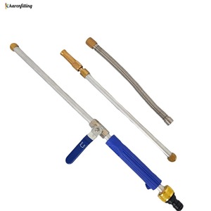 Pistola de Agua a Alta Presión, Pistola de Agua Metálica, Lavadora de Autos a Alta Presión, Herramientas para Lavar Autos, Chorro de Agua para Jardín, Lavadora a Presión - Product Image 1