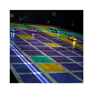 Professionnel activer Go Karting course défi jeu interactif intérieur AR sol 3D Projection parc d'attractions autos tamponneuses - Product Image 2