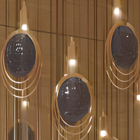 Lustre d'escalier LED moderne nordique personnalisé, design simple et luxueux, luminaire artistique créatif pour plafond haut, villa, restaurant, hôtel