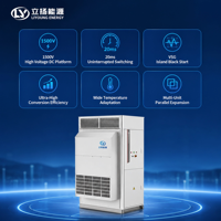 Invertisseur de stockage d'énergie bidirectionnel à haute tension moyenne pour utilisation à grande échelle, batterie lithium-ion, utilisation sur réseau/hors réseau, IP65
