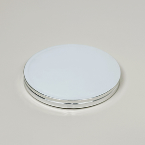 Elektrolytisch verzilverde plastic magnetische compact spiegel, dubbelzijdig, opvouwbaar, cosmetische spiegel, zilveren coating, zakspiegel - Product Image 3