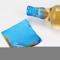 Col de bouteille de bière en aluminium découpé sur mesure de 12 microns, haute qualité, impression couleur personnalisée, vente en gros directe usine, prix compétitif, produit phare