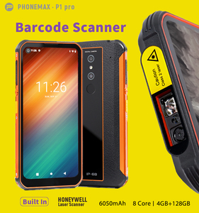Phonemax p1pro 6.35 inch Incell hiển thị gồ ghề điện thoại di động kỹ thuật điện thoại máy QUÉT 4 + 128 gam mã vạch NFC tính năng Android điều hành - Product Image 3
