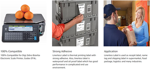 Ngựa Vằn HONEYWELL máy in thiết kế mới nhãn bao bì nhãn siêu thị điện tử Quy mô linerless nhãn - Product Image 6