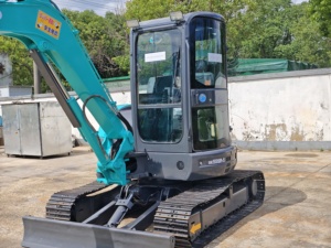 รถขุดไฮดรอลิก Kobelco SK55  Kobelco SK55SR 5 ตัน SK55 มือสองจากญี่ปุ่น เครื่องจักรก่อสร้างขนาดเล็ก - Product Image 4